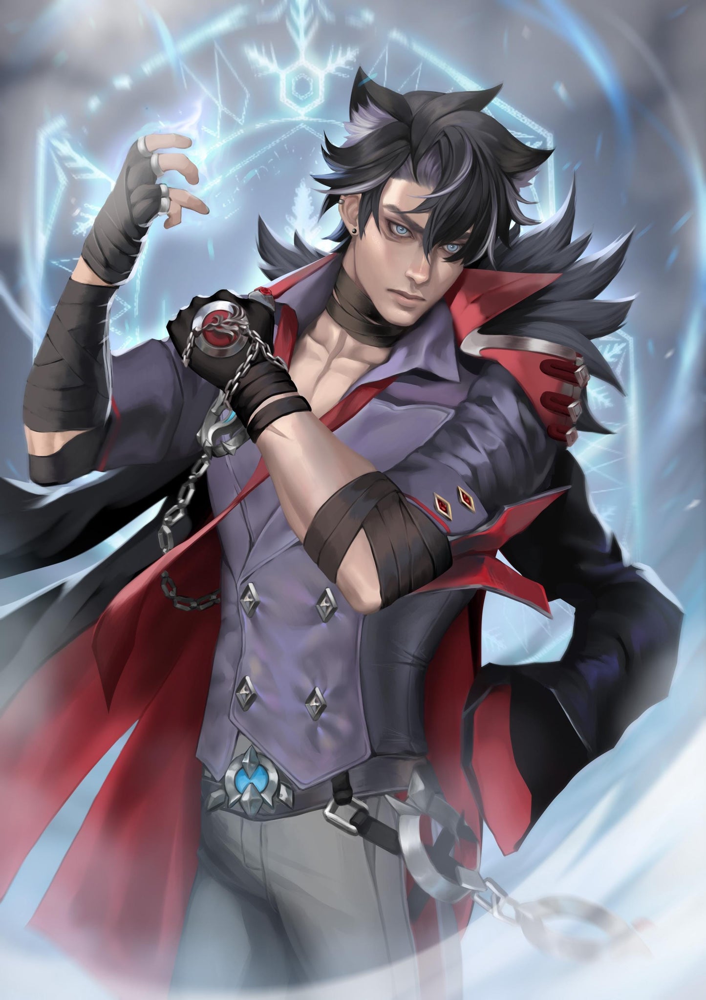 Ice Prison Warden Print (Available in Foil)