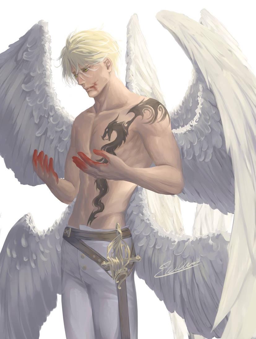 Falcon Serpherine Print