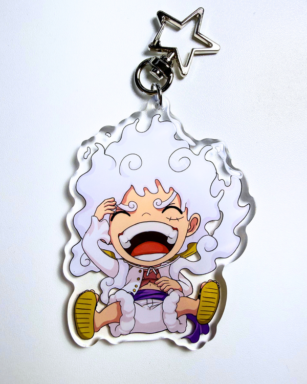Gear 5 Luffy Keychain