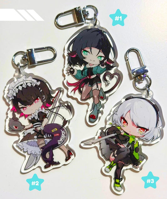 ZZZ: Epoxy Keychains