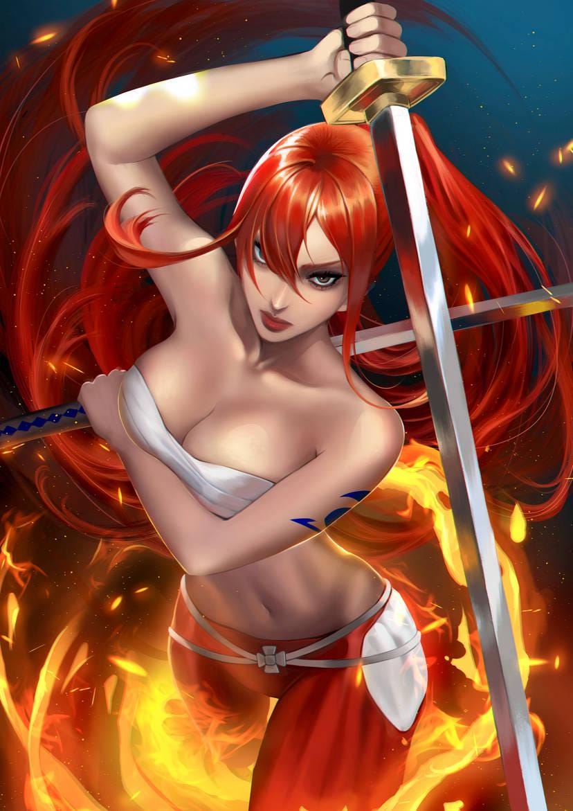 Erza (Available in Foil)