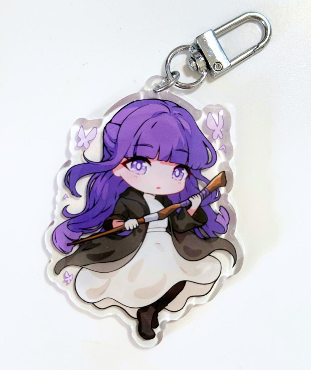 F: Epoxy Keychains